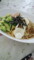 納豆とアボカドの冷製パスタ