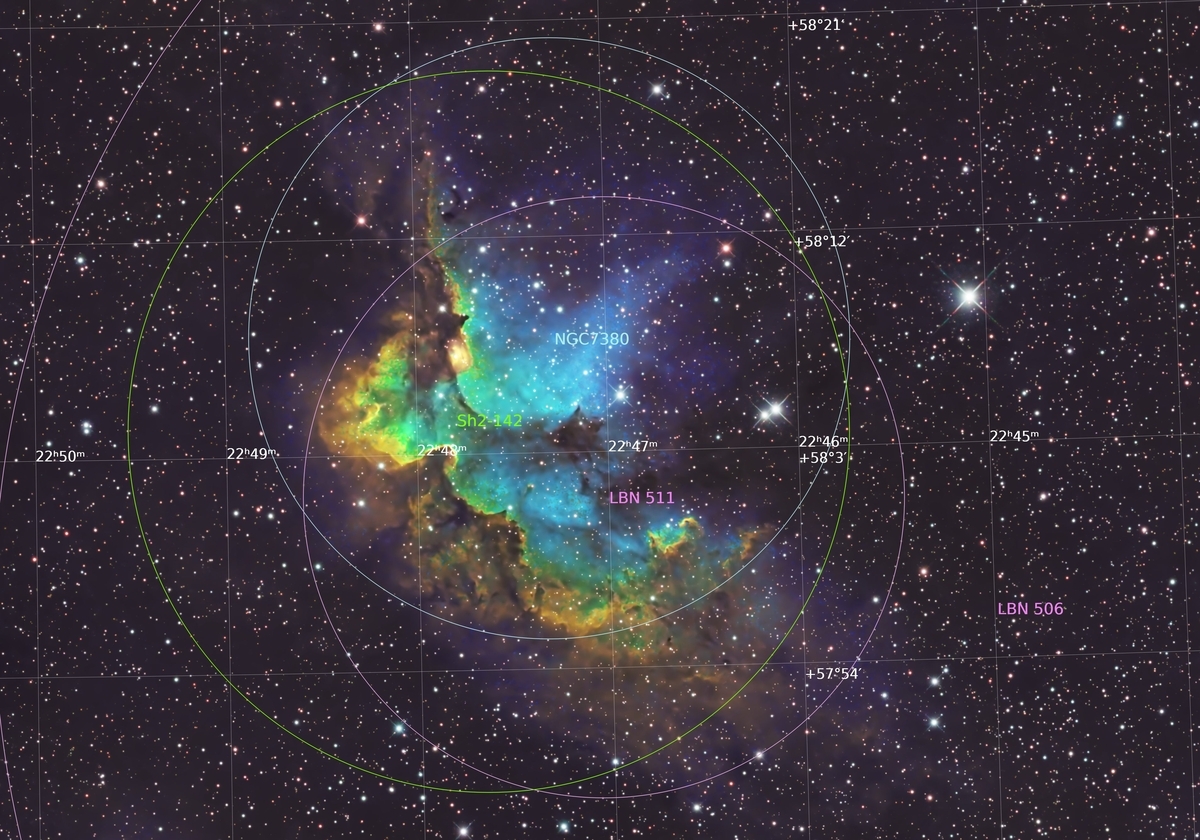 ケフェウス座_魔法使い星雲（SHO） - 楽しい記憶