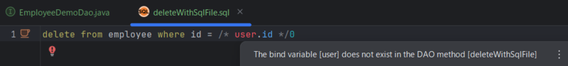 inspectionValidParameter