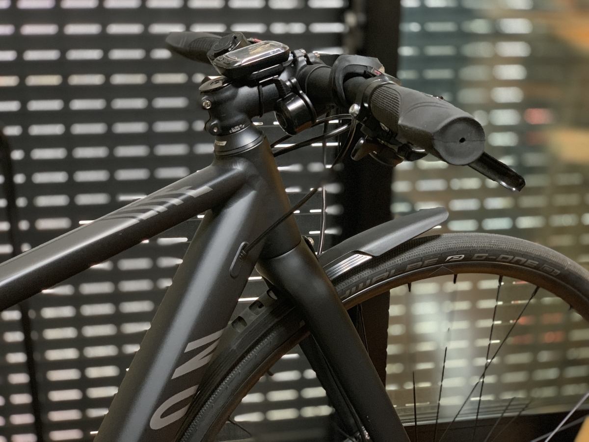 CANYON Roadlite 6.0 コラムカット後