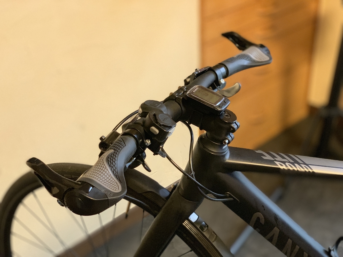 CANYON Roadlite 6.0 グリップ交換