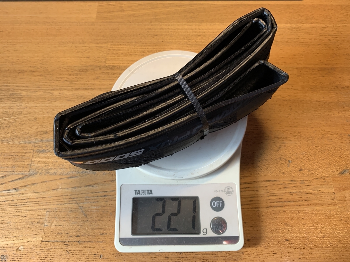 PBKの簡易梱包で売られていたコンチネンタルGP5000