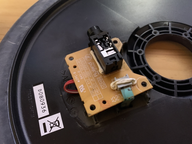 RolandのV-Drums、ハイハットが不調ついでにシンバルを追加