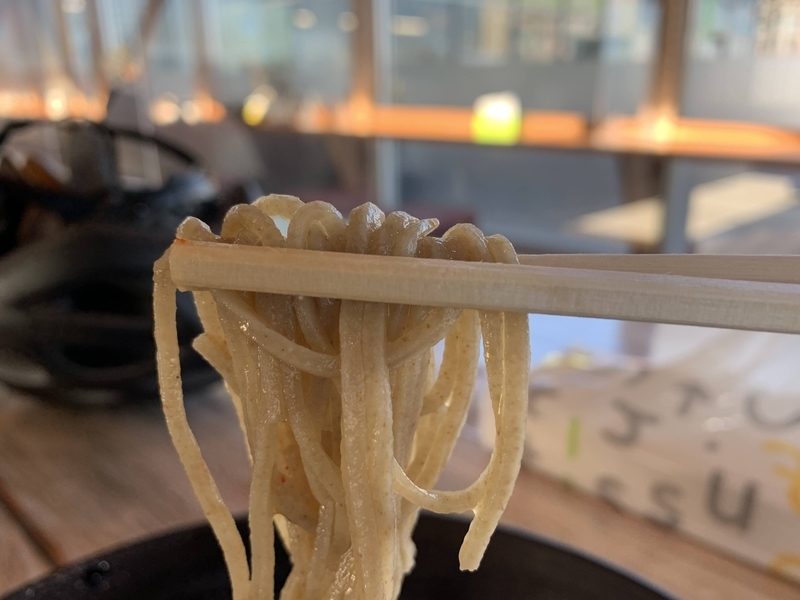 道の駅かぞわたらせ さくら食堂の蕎麦
