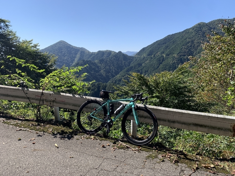 林道河原小屋三の宿線からの絶景