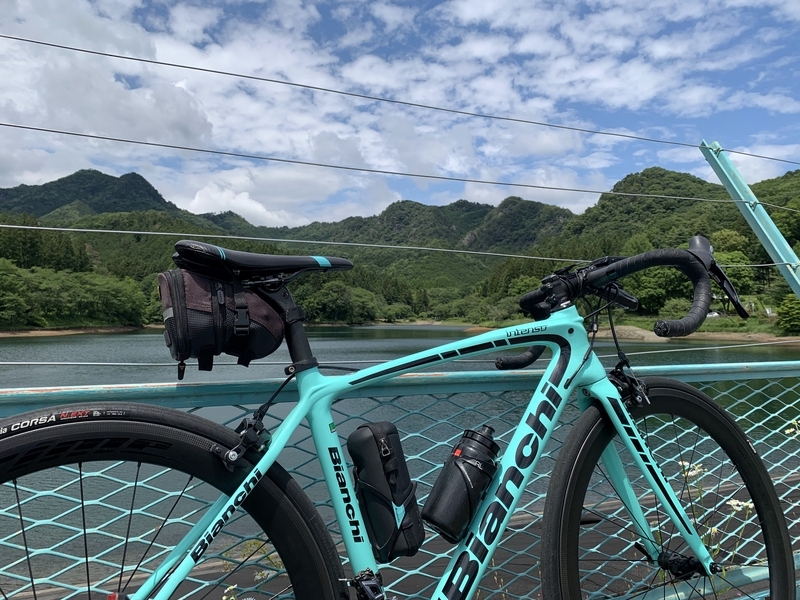 スポークテンションのテストで宇都宮市森林公園古賀志山を走る
