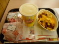 20091219のwendy's、おいしいね。1231で無くなるのは残念。