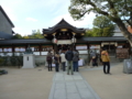 晴明神社の本堂。