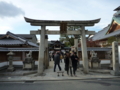 晴明神社の正面。