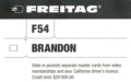 Freitag F54 Brandon