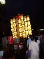 20100715の祇園祭。霰天神山。