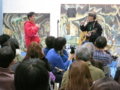 20121223の美術。横尾忠則現代美術館。あがた森魚さんのライブ。