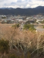 法輪寺展望台からの風景