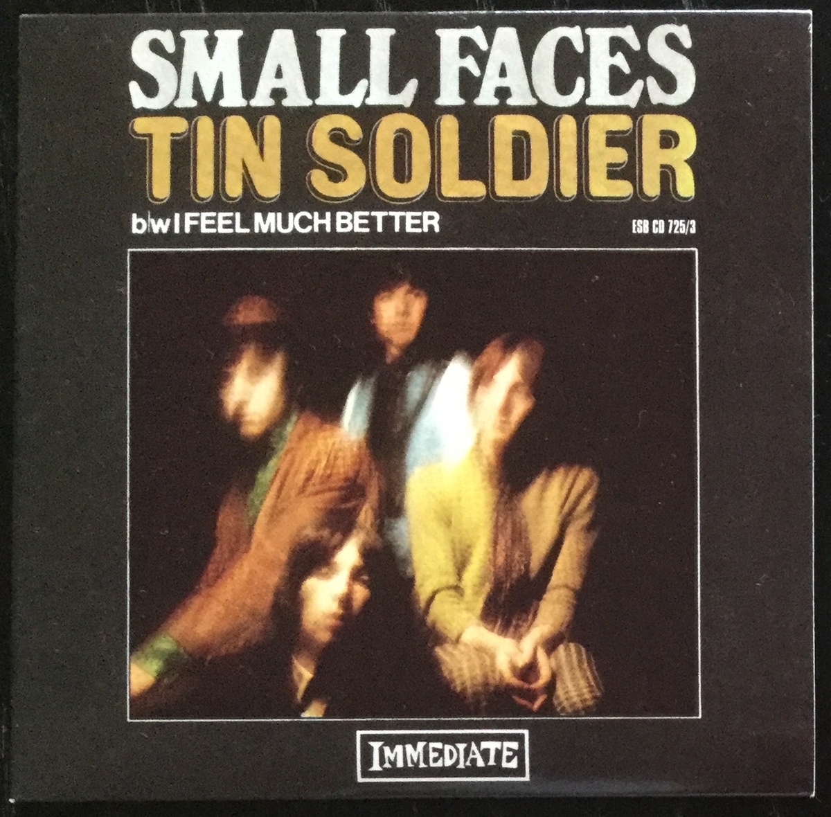 SMALL FACES TIN SOLDIER スウェーデン盤レコード CD SINGLE】TIN SOLDIER / THE SMALL FACES ～映画『グッド