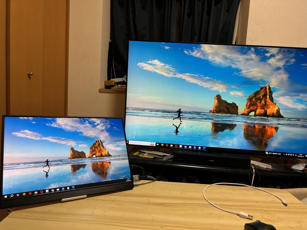 激安中華製モバイルモニターを買ったらかなり当たりだった話 - 風呂 