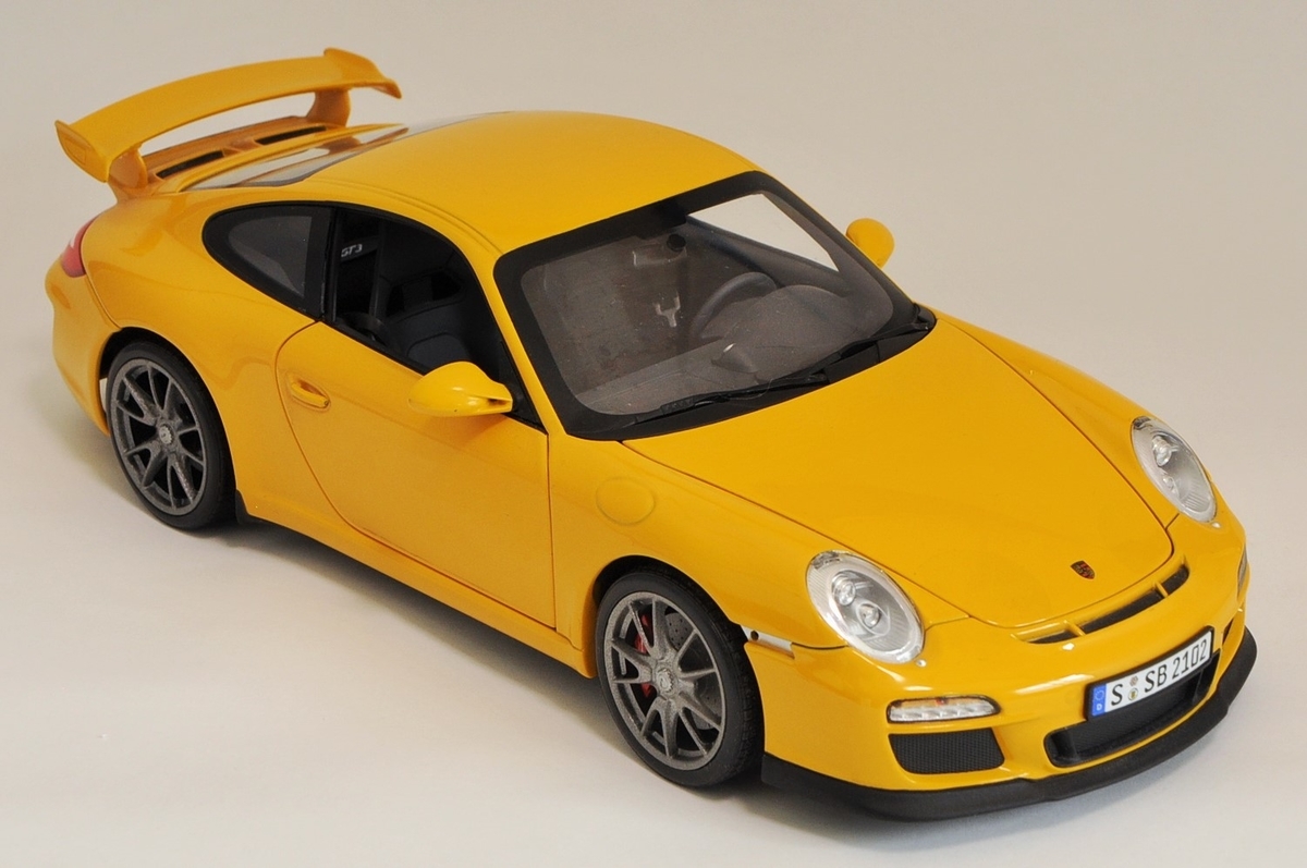 NOREV ノレブ ポルシェ 911 GT3 ミニカー 1/18 イエロー ノレブ Norev