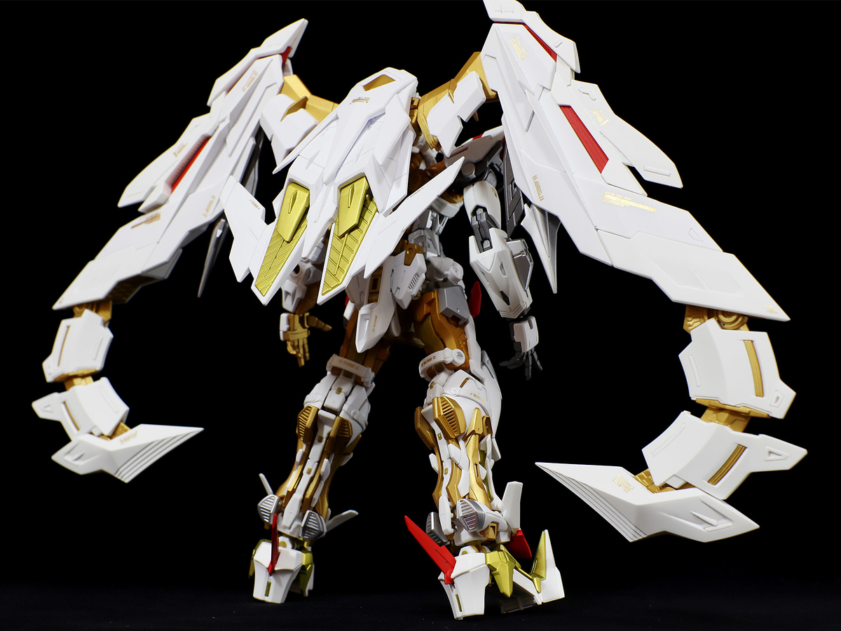 RG ガンダムアストレイ ゴールドフレーム天ハナ 製作記5（完成