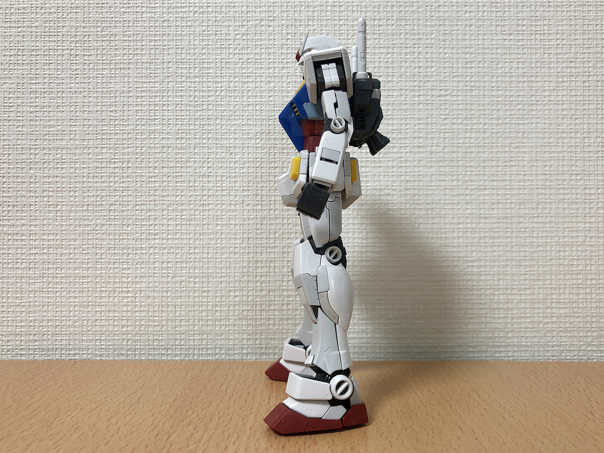 RG 2.0 ガンダム 全塗装 完成品 ガンプラ RG ガンダムver.2.0 全塗装 完成品 - メルカリ