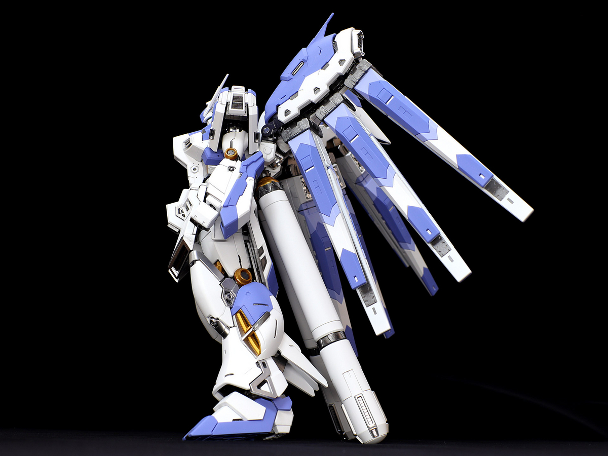 RG Hi-νガンダム 製作記5（完成） - でしあか