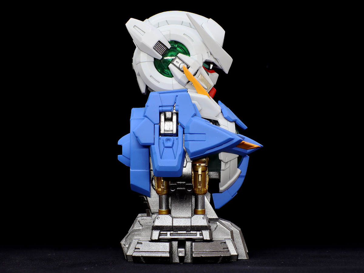 MSメカニカルバスト ガンダムエクシア 製作記2（完成） - でしあか