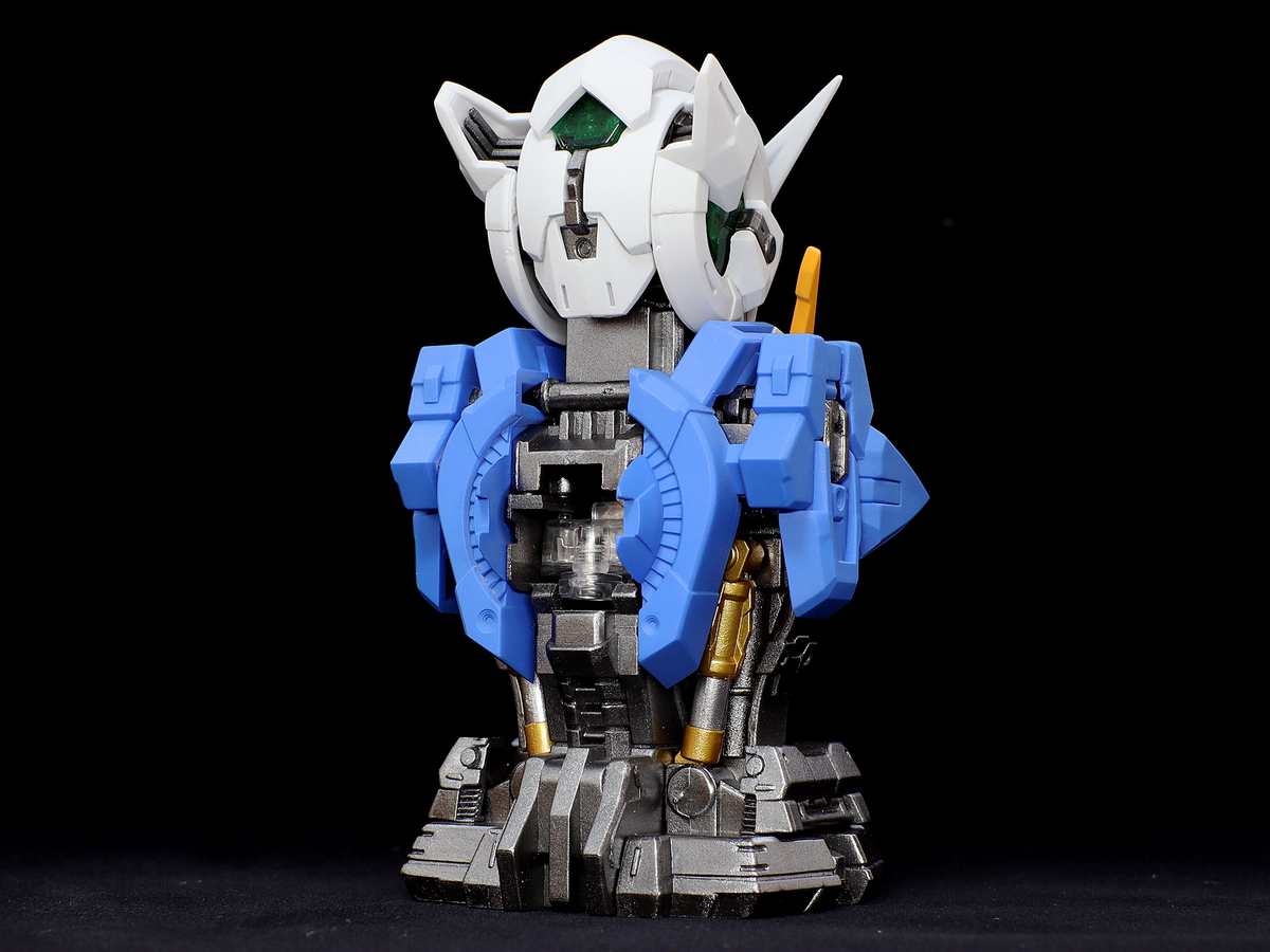 MSメカニカルバスト ガンダムエクシア 製作記2（完成） - でしあか