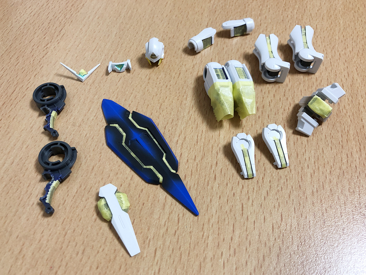 HG ガンダムエクシア 製作記3 - でしあか