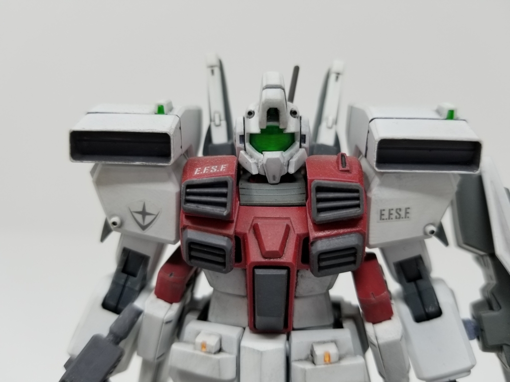 1/144 ヌーベル・ジムⅢ（改修機） 改造ガンプラ/HGUC ジムⅢ