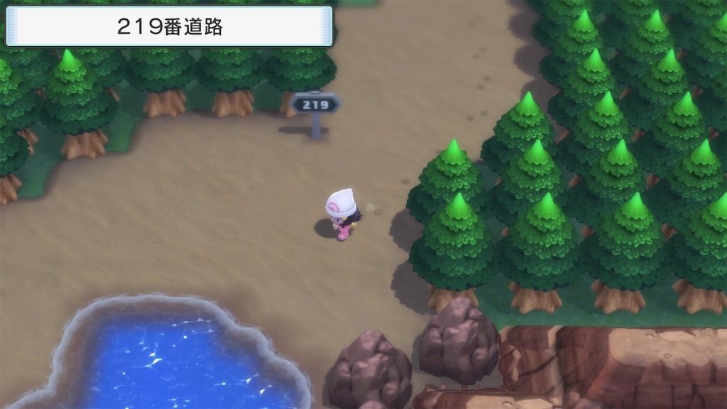 ダイパリメイク チェリム持ちのトレーナーはどこにいる シンオウ図鑑埋め 白猫レコード