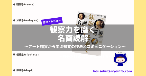 観察力を磨く名画読解の感想・レビュー