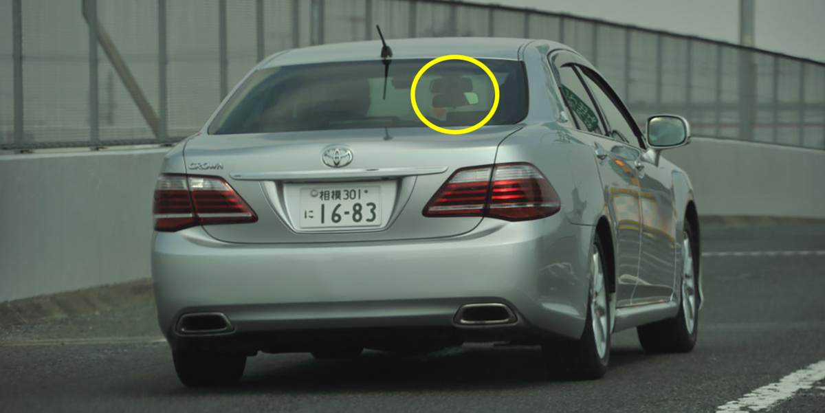 覆面ミラー （セダン 教習車 警察 覆面 パトカー ダブルミラー