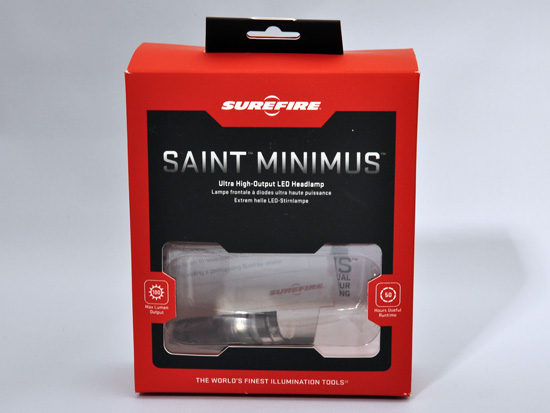Surefire社のヘッドランプ：Saint Minimus - 播磨の山々