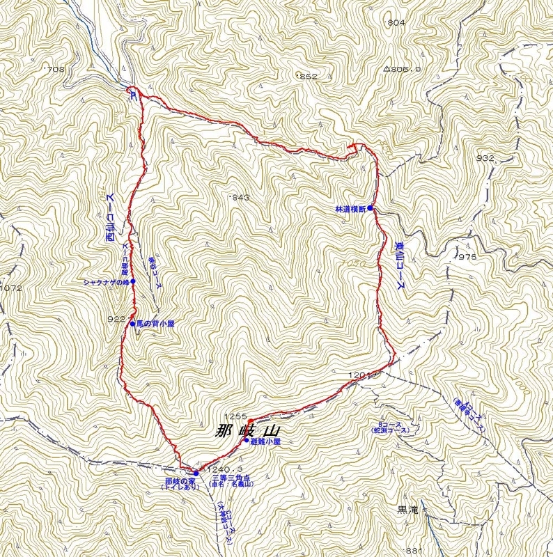 那岐山（1240.3m）に鳥取県側から登る - 播磨の山々