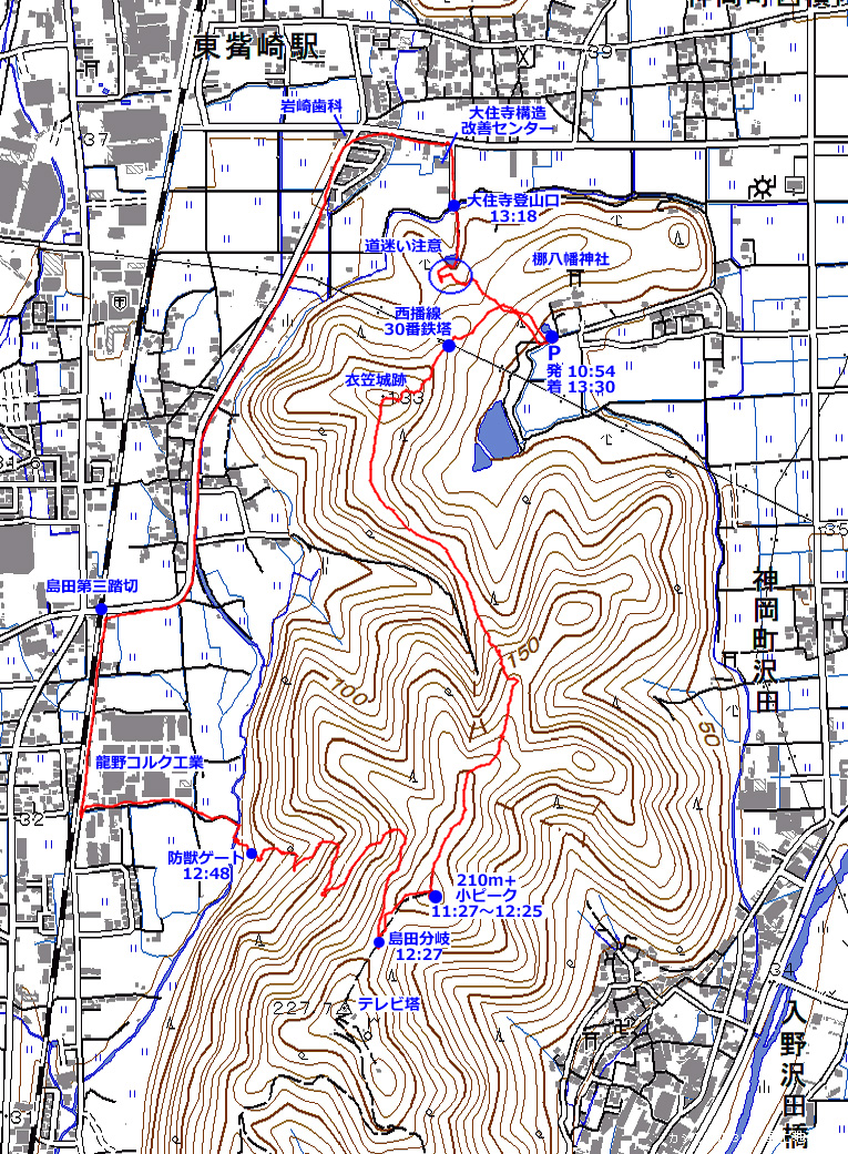 兵庫県たつの市の片山（金輪山）：マイナールートを歩く - 播磨の山々