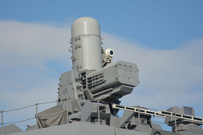 護衛艦くまの（FFM-2）一般公開＠四日市港 - 播磨の山々
