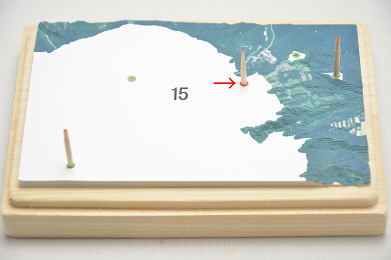 紙で作るリアルな山岳模型：紙岳 - 播磨の山々