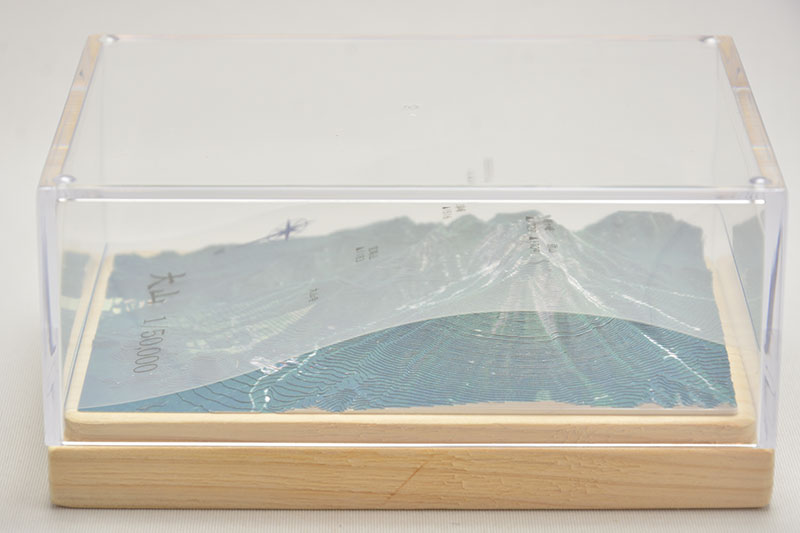 紙で作るリアルな山岳模型：紙岳 - 播磨の山々