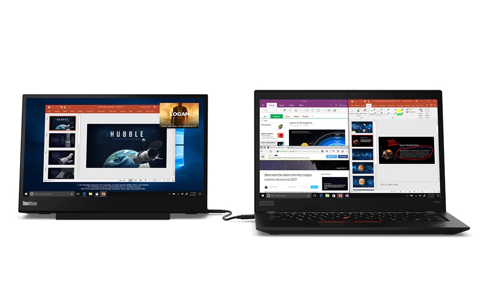 Lenovo ThinkVision M14 (メーカー保証残あり)
