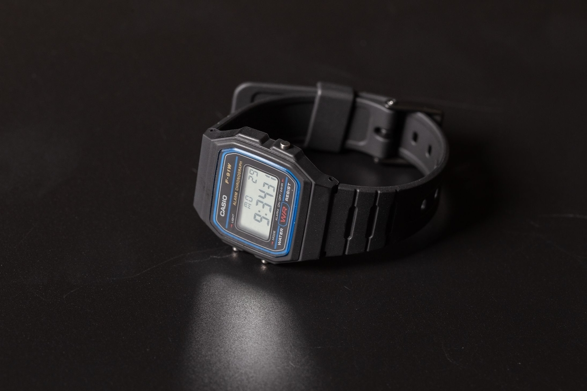俺のアウトドア用ウォッチはコレだ カシオ F 91w 1jf のぼるひと