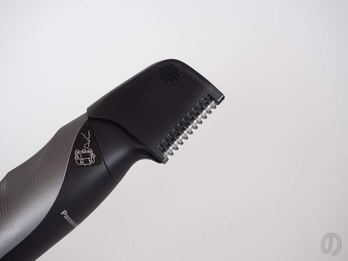脱毛・除毛 panasonic ER-GK81 Panasonic ER-GK81-S Body Trimmer Rechargeable Silver Black