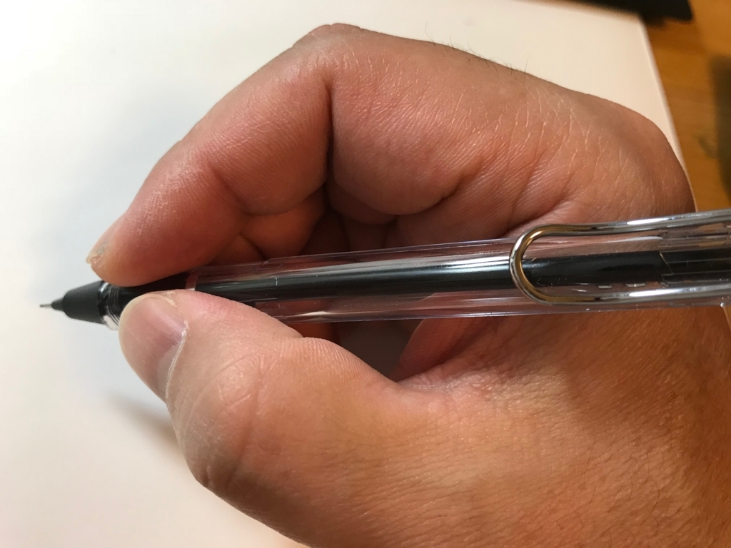 Lamy Safari シャープペンシル スケルトン 0 5を手に入れました 食う寝る記す Digistillの文房具日記