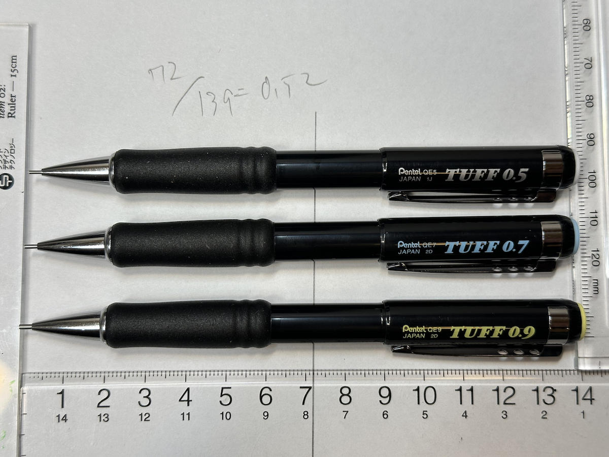 ぺんてる ROLLY 廃番シャープペン ダブルノック ブルー軸 廃番になった