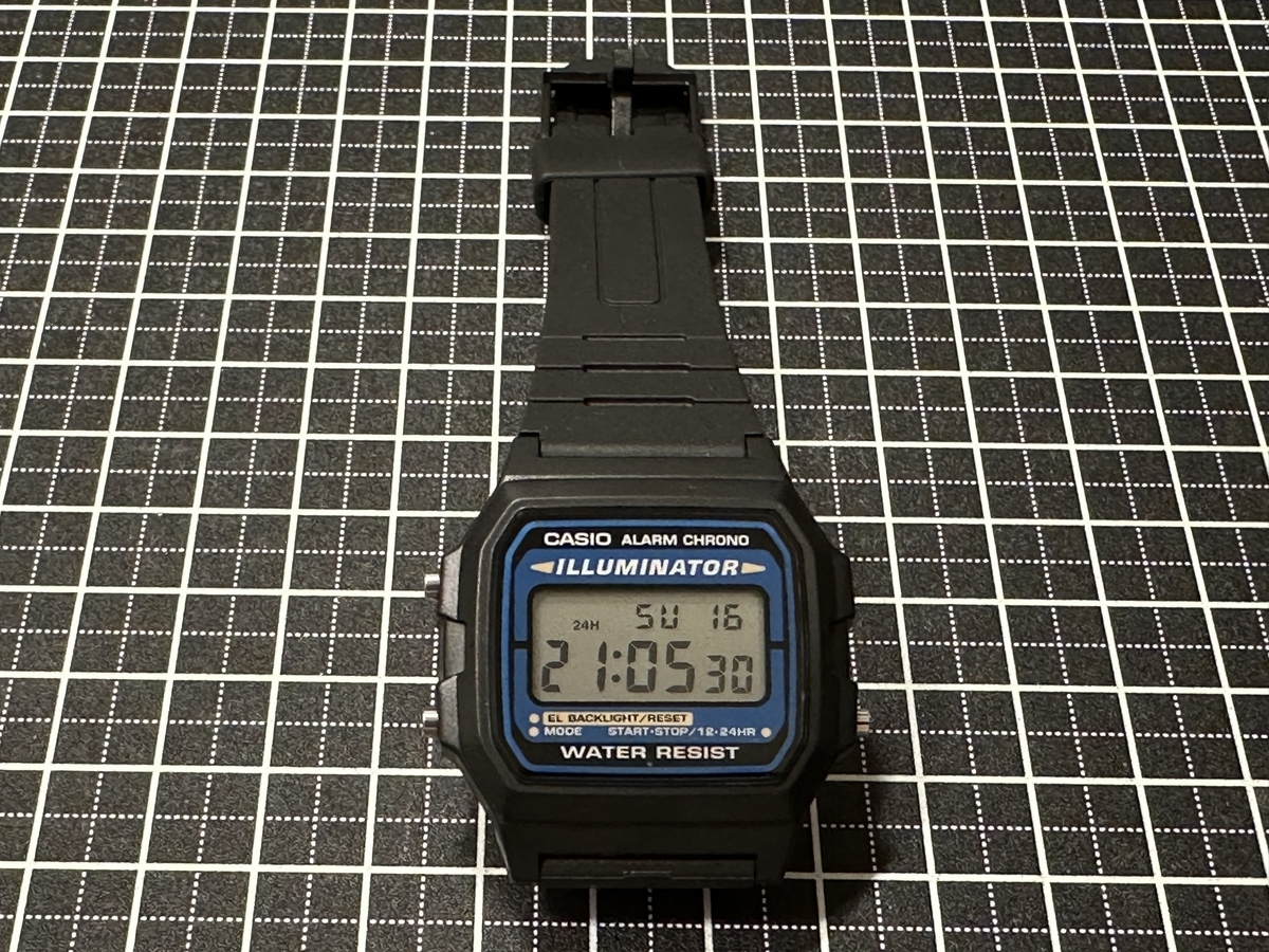 カシオ F-105W - ステーショナリー研究室日報