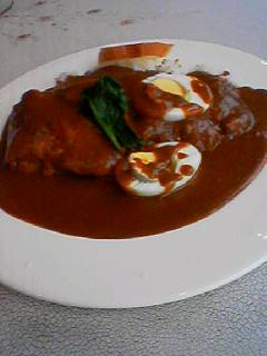 チキン玉子カレー