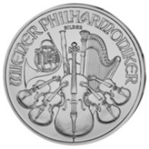 f:id:disaphi07:20170823153137j:plain Philharmoniker 1 Unze Silbermünze 2010