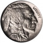 f:id:disaphi07:20170823153302j:plain Denver Fehlprägung des Buffalo Nickel aus dem Jahr 1937