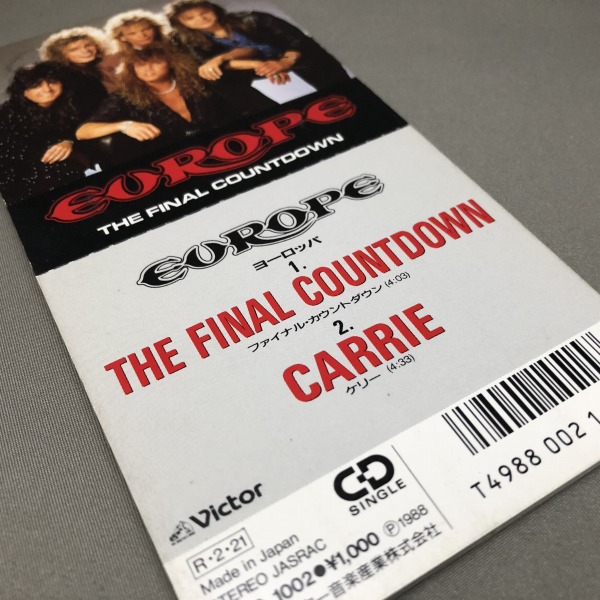 曲名:Final Countdown/Europe