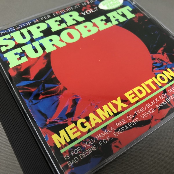 Super Eurobeat vol.7 MEGA MIX EDITION 帯付 Super Eurobeat Series Vol. 7 - Mega Mix Edition (Part 2