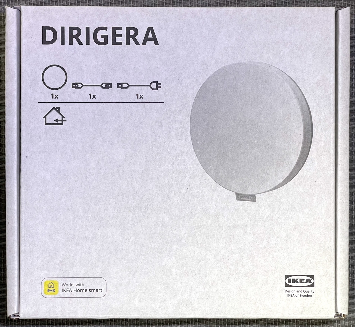 DIRIGERA ディリフィエラ スマート製品用ハブ, スマート DIRIGERA ディリフィエラ スマート製品用ハブ, ホワイト スマート - IKEA