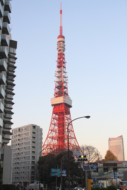 【東京】初めて登った東京タワーの写真
