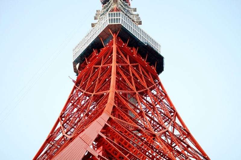 【東京】初めて登った東京タワーの写真